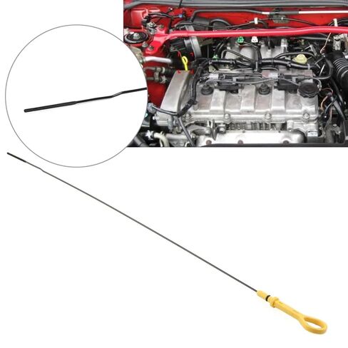 متوافق مع مازدا بروتج 5 2002 2003 2.0L 2000CC 565 مللي متر مقياس مستوى زيت محرك السيارة سائل FS0110450A مقياس زيت محرك السيارة in Kuwait