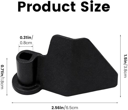 Bread Maker Paddle, Non-Stick Replacement Kneading Blade for Bread Machine, Durable Aluminum Alloy Mixing Arm, Easy to Clean & Install in Saudi Arabia