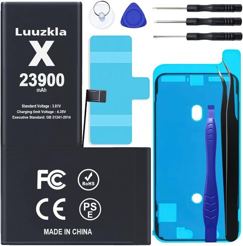 11500mAh Battery Compatible with Galaxy S9 (2024 New Upgrade), Super Capacity Replacement Battery Compatible with Galaxy S9, with Full Tool Kits-0 Cycle-24 Months Service in Saudi Arabia