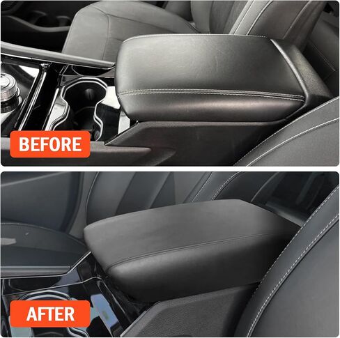Center Console Cover for Jeep Grand Cherokee 2026 2025 2024 2023 2022/ Grand Cherokee L 2021 2022 2023 2024 2025 2026 Armrest Cover Lid Protector for Grand Cherokee Accessories (Black) in Kuwait