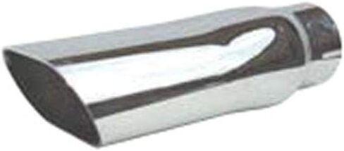 Pypes العادم EVT54 2-1/2 "مدخل/مخرج زلة صالح مصقول الفولاذ المقاوم للصدأ مائل قطع العادم تلميح لسيارة شيفروليه شيفيل-زوج in Kuwait