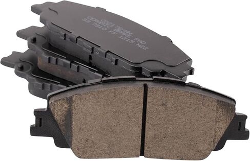 Front and Rear Brake Pad Set Ceramic Hardware Compatible with 2019-2022 Toyota Corolla in Kuwait