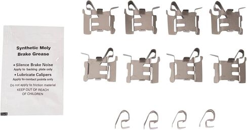 Front and Rear Brake Pad Set Ceramic Hardware Compatible with 2019-2022 Toyota Corolla in Kuwait