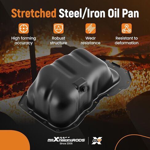 وعاء زيت المحرك maxpeedingrods MZP22A يناسب مازدا 3 L4 2.0L حشية و/أو مانع التسرب غير متضمن 2012-2013 # PE0710400A in Kuwait