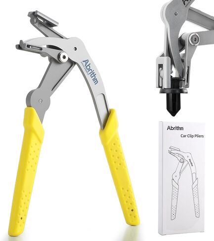 Car Clip Pliers, Panel Clip Removal Pliers, Professional Plastic Fastener Removal Tool for Removing Automotive Fasteners Clips Without Damage Black in Saudi Arabia