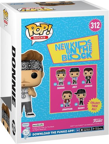 Funko Pop! Rocks: New Kids on The Block - Donnie in Kuwait