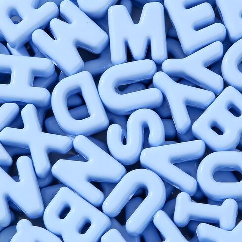 500Gram/155pcs Large 6mm Hole Letter Beads,Big Alphabet Shaped Beads Orange Letter Beads,Large Hole Chunky Letter Bead for Keychains Purse Bag Charm Kit Backpack(Light Orange) in Saudi Arabia