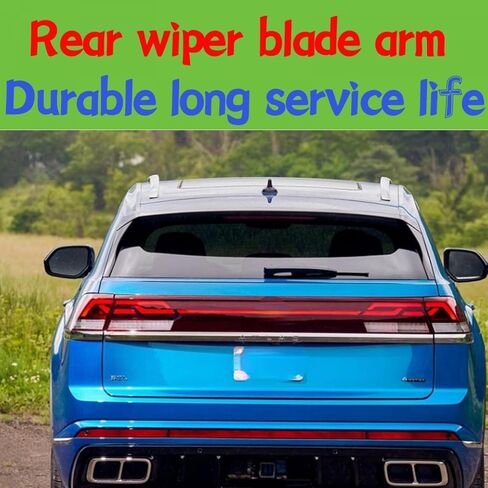 ذراع شفرة الممسحة الخلفية لسيارة Volkswagen VW Atlas Cross Sport 2020 2021 2022 2023 2024 2025 S SE SEL Premium R-Line ذراع شفرة ممسحة زجاج أمامي أسود خلفي in Kuwait