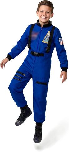 Astronaut Costume for Kids NASA Space Pilot Toddler Boys Birthday Halloween Costumes in Saudi Arabia