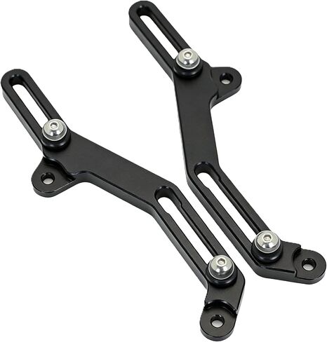 1 Pair Windscreen Adjuster Compatible with Honda XL750 Transalp 2023 2024 CNC Aluminum Height Adjustable Airflow Deflector Bracket Mounting Kit in Saudi Arabia