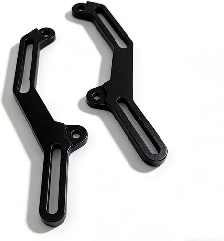 1 Pair Windscreen Adjuster Compatible with Honda XL750 Transalp 2023 2024 CNC Aluminum Height Adjustable Airflow Deflector Bracket Mounting Kit in Saudi Arabia