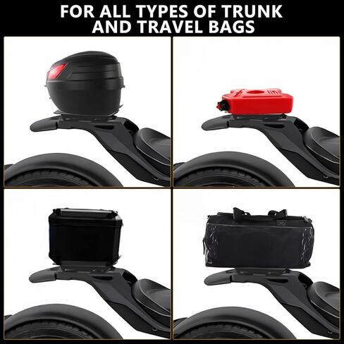Motorcycle Rear Luggage Rack Compatible with Can-Am Ryker 600/900/ Rally Edition 2019-2026, Ryker Sport 2022-2026, Rear Rack Plate (Replace OEM # 219400965) in Saudi Arabia