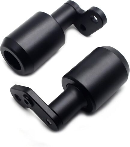 MZS Motorcycle Frame Sliders Compatible with ZX6R ZX-6R 2024 2025, Falling Crash Protector Guards Engine Fairing Protection No Cut Kits CNC Black in Kuwait