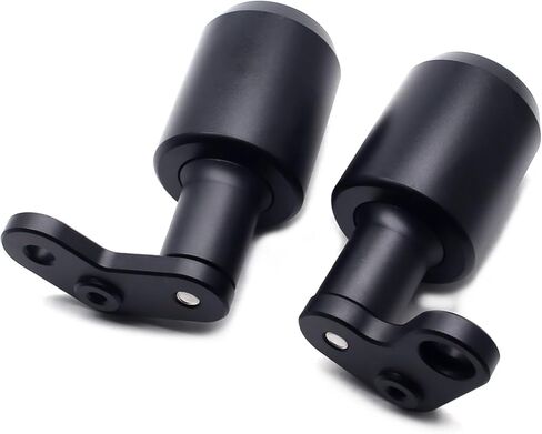 MZS Motorcycle Frame Sliders Compatible with ZX6R ZX-6R 2024 2025, Falling Crash Protector Guards Engine Fairing Protection No Cut Kits CNC Black in Kuwait