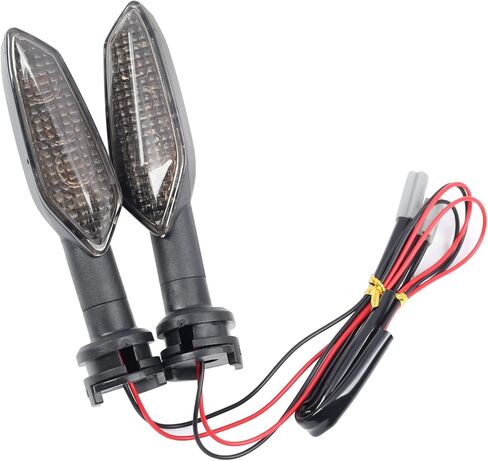 مصابيح إشارة الانعطاف LED متوافقة مع مصابيح yamaha YZF-R3/R6/R7، mt03/06/07/09 الأمامية والخلفية، تناسب فتحات تركيب السيارة الأصلية مع PLUG&PLAY (طراز Yamaha القديم) in Kuwait