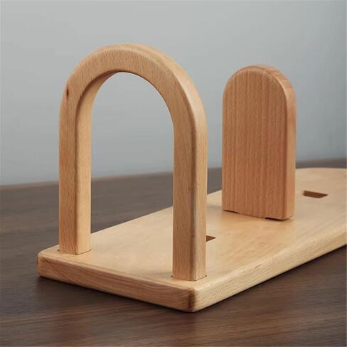 Bookshelf Creativity Archway Design Wooden Bookshelf Adjustable Simple Style Desk Organizer for Living Room Home Office in Saudi Arabia