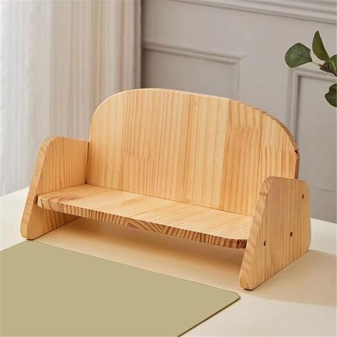 Bookshelf Desktop Creativity Wooden Bookshelf Sofa-Style Nordic Minimalism Organizers for Living Room Home Office in Saudi Arabia