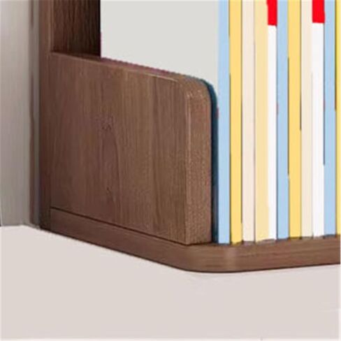 Bookshelf Double Layer Bookshelf Home Office Desk Wooden Organizer Shelf for Living Room Home Office in Saudi Arabia
