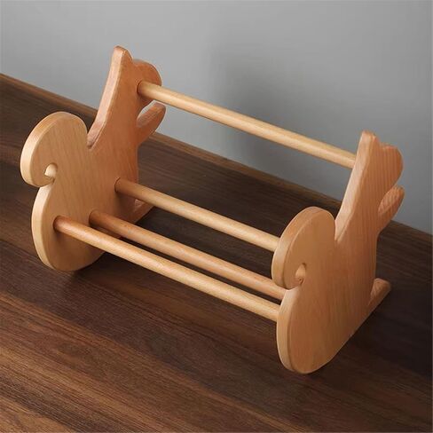 Bookshelf Tabletop Animal Shapes Open Bookshelf Home Small Wooden Record Storage for Living Room Home Office in Saudi Arabia