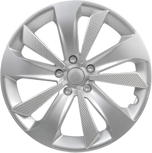 Hub Cap Wheel Cover Compatible with 2017-2023 Subaru Impreza, Chrome Plated Silvery OEM Style Tire Hub Hubcap Wheel Cover 1pc Fit for 2017-2023 Subaru Impreza 28811FL010 28811FL02A Hubcap in Saudi Arabia