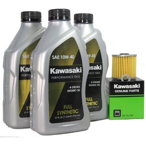 2013 Kawsaki KLR650 Full Synthetic Oil Change Kit in Kuwait