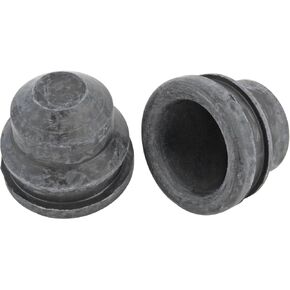 JEGS Valve Cover Plugs | 1in.Inside Diameter | 1/4in. Groove | Fits Stamped Steel Valve Covers | Fits 1-1/4in. Diameter Valve Cover Holes | with Formed Lip | 2 Per Package in Kuwait