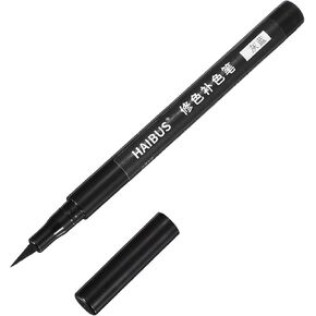 PATIKIL 5.71 Inches Fabric Marker Pen, Fabric Brush Point Marker Quick Dry Waterproof for DIY Canvas Denim Linen Clothing Color Repairing, Navy Blue in Kuwait