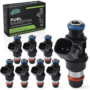 2 Holes Set of 8 Fuel Injectors 12580681 Compatible with Chevy Avalanche 2007-2009,for Express 2500 2008-2009,for GMC Envoy 2005-2009,for Yukon 2007-2009,for Hummer H2 2008 FJ887 in Kuwait