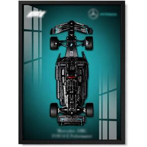 Display Wallboard for Lego Technic Mercedes AMG F1 42171 Race Model Car，Adult Collectibles Wall Mount for Home or Office Décor（No Car Modle） in Saudi Arabia