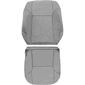 Driver Top & Bottom Leather Cover Gray Fit 2003 to 2009 for Toyota 4Runner Limited in Saudi Arabia