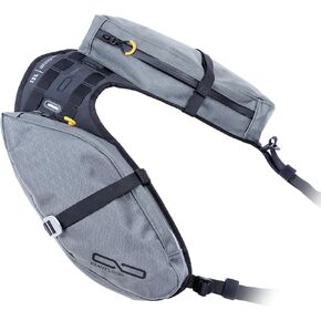 Giant Loop Mojavi Saddlebag, Water-Resistant Minimalist Motorcycle Storage Bag, Ideal for One or Two-Day Rides, Fits Any Dirt Bike, Enduro, Adventure & More (Saddlebag Rolltop/Buckle, Gray 2025) in Saudi Arabia