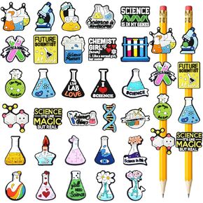 Pabucle 28PCS Concha Pencil Toppers,Cute Bad Bunny Pencil Topper for School Office Pen Decorate Studen Reward Gift in Kuwait