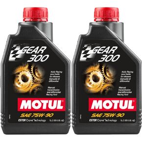 زيت سائل ناقل الحركة من موتول جير 300 75W-90 - 3 عبوات. (3 لتر) 105777 in Saudi Arabia