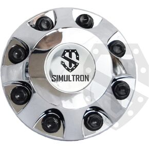 17ABS-G11-CHC Chrome Plated ABS Hubcap(s) for 2011-Newer GMC/Chevrolet 3500HD Dually (2 Front + 2 Rear) in Saudi Arabia