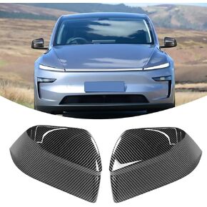 Compatible with Tesla Model Y Juniper Mirror Guard Covers 2025 2026, 2PCS Left Driver Right Passenger Side Rearview Mirror Protector Cap for Tesla Model Y Juniper Accessories (Glossy Black) in Saudi Arabia