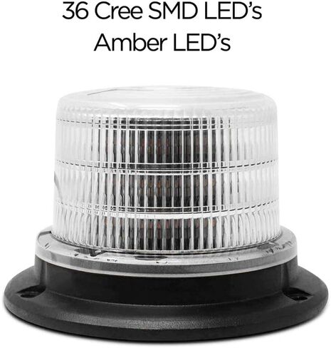 برو LED 2472A برغي جبل 36 LED رباعية فلاش العنبر تحذير ضوء منارة مع مرآة الألومنيوم جبل قوس in Kuwait