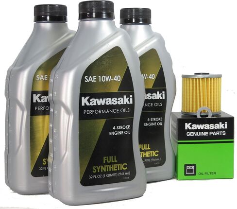 طقم تغيير الزيت الاصطناعي الكامل Kawsaki KLR650 لعام 2013 in Kuwait