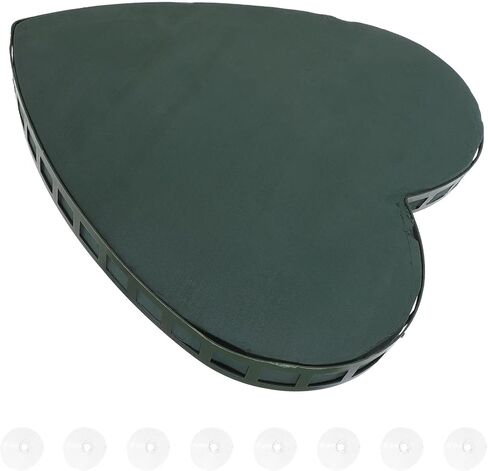 YARNOW Heart Shaped Floral Foam with Base and Suction Cup, 7. 9 X 7. 5 Inch, Car Floral Arrangement Foam for Wedding Party and Vehicle Decoration in Saudi Arabia