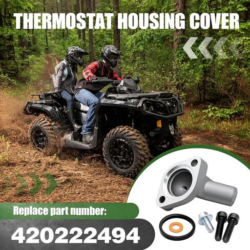 غطاء مبيت ترموستات مناسب لقائد Can-Am 800 1000 لـ Maverick 1000 2007-2020 استبدال 420222494 in Kuwait