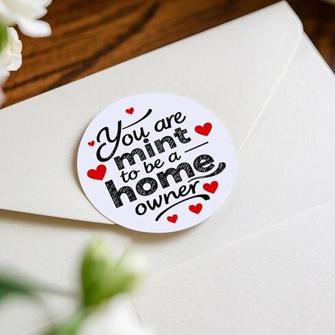 120 PCS Realtor Marketing Gift Stickers, Mint to Be a Homeowner Labels, Real Estate Agent Mint Favors Stickers, Open House Giveaways, Real Estate Marketing, 1.6" in Saudi Arabia
