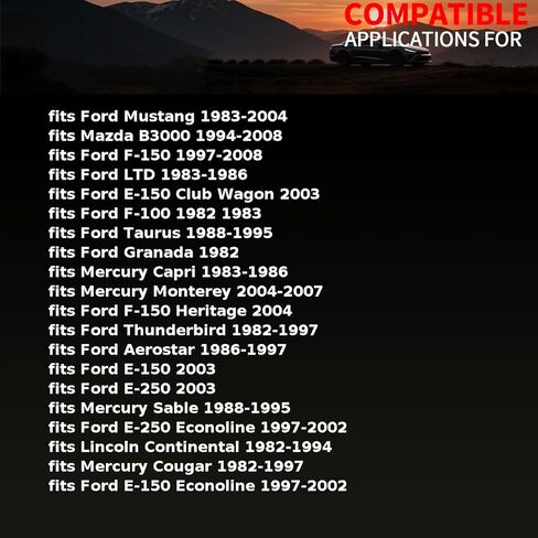 حشية مخرج سائل تبريد المحرك تناسب Ford Aerostar، F-150، Mustang، Ranger 1997 استبدال C2DE8255A، E5AZ8255A، 75Z8255AA قطعة واحدة in Kuwait