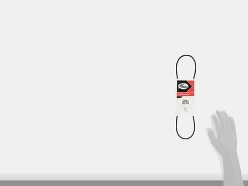 حزام على شكل حرف V من Gates 0310 Truflex FHP بقوة حصان منخفضة، أسود in Kuwait