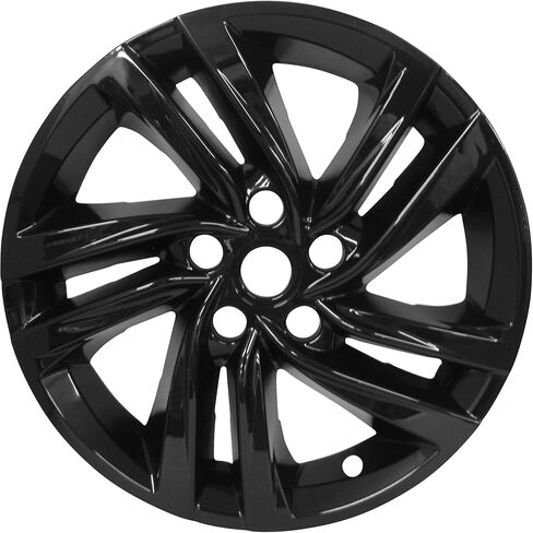 PACRIM 17" Gloss Black Wheel Skin Set Made for Buick Envista Preferred Crossover (2024-2026) | Durable ABS Plastic Wheel Cover |Fits Directly Over OEM Wheel in Kuwait