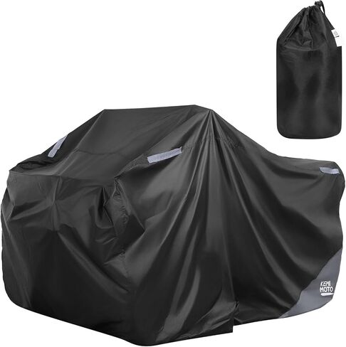 KEMIMOTO ATV Cover, Universal 4 Wheeler Cover Quad Cover Compatible with Polaris Sportsman 570 450 Fourtrax Can-Am Kawasaki Arctic Cat CFMOTO, 82.7''L X 51.2''W X 46.5''H in Kuwait