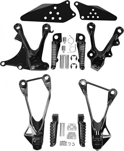 دعامة أوتاد قدم للركاب الأمامي والخلفي للدراجة النارية لـ Kawasaki Ninja ZX6R 2005-2008, ZX636 2005-2006 in Kuwait