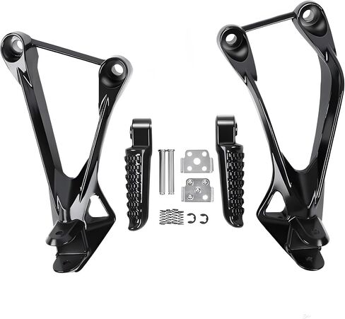 دعامة أوتاد قدم للركاب الأمامي والخلفي للدراجة النارية لـ Kawasaki Ninja ZX6R 2005-2008, ZX636 2005-2006 in Kuwait