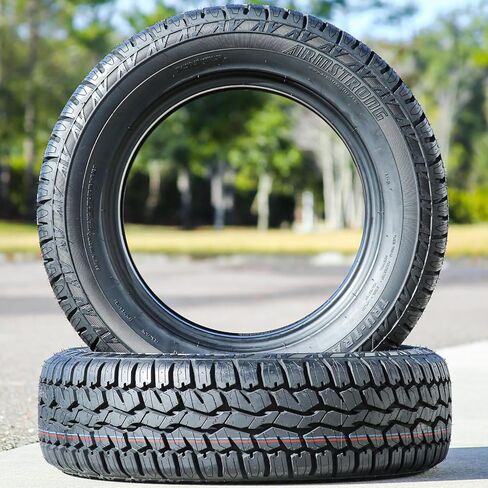 Set of 2 (TWO) Armstrong Tru-Trac AT A/T Truck/SUV All-Terrain Off-Road Radial Tires-225/70R16 225/70/16 225/70-16 107T Load Range XL 4-Ply BSW Black Side Wall in Kuwait
