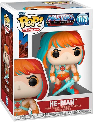 فانكو بوب! الفينيل: Masters of The Universe - He-Man - شخصية فينيل قابلة للتجميع - فكرة هدية - بضائع رسمية - ألعاب للأطفال والكبار - محبي الأفلام - شخصية نموذجية لهواة الجمع in Kuwait