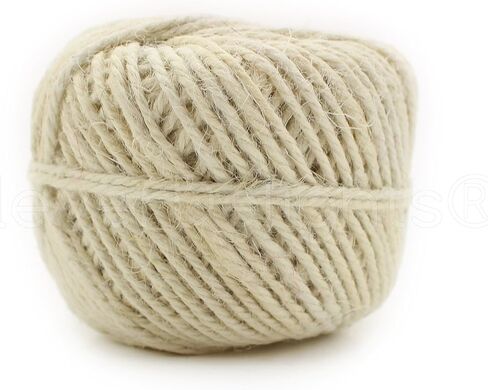 CleverDelights Red White and Navy Jute Twine Combo Pack - 150 Yards - 2mm Diameter - Jute Twine in Kuwait
