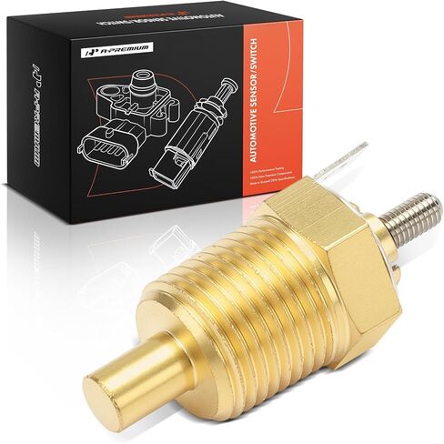 A-Premium Engine Coolant Temperature Sensor Compatible with Kenworth Peterbilt 379 389 359 in Kuwait